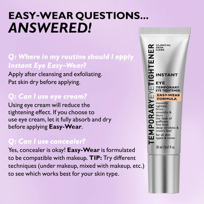 Final 3 Hours: 80%OFF🎆 Instant Eye Tightener Easy-Wear Formula With Brush Free!