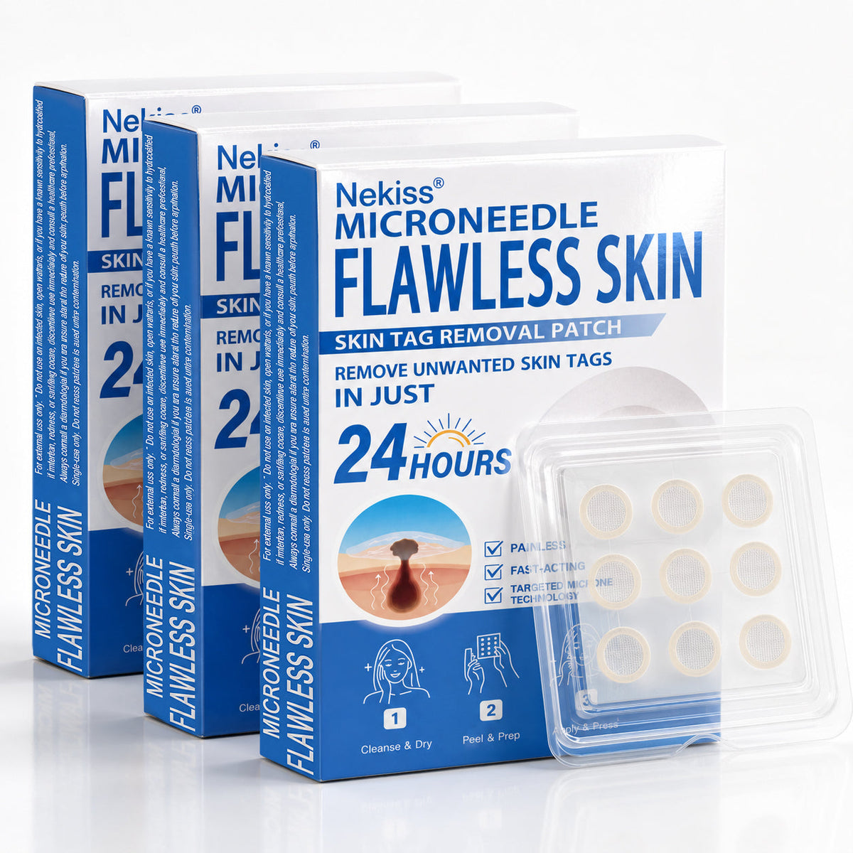 👩‍⚕️💎 𝐎𝐟𝐟𝐢𝐜𝐢𝐚𝐥 𝐒𝐭𝐨𝐫𝐞 | 𝑵𝐞𝒌𝐢𝐬𝐬® 🌿 𝐁𝐨𝐭𝐚𝐧𝐢𝐜𝐚𝐥 𝐌𝐢𝐜𝐫𝐨𝐧𝐞𝐞𝐝𝐥𝐞 𝐇𝐲𝐝𝐫𝐨𝐜𝐨𝐥𝐥𝐨𝐢𝐝 𝐏𝐚𝐭𝐜𝐡 (𝐅𝐨𝐫 𝐒𝐤𝐢𝐧 𝐓𝐚𝐠𝐬, 𝐒𝐦𝐚𝐥𝐥 𝐒𝐤𝐢𝐧 𝐆𝐫𝐨𝐰𝐭𝐡𝐬, 𝐖𝐚𝐫𝐭𝐬, 𝐌𝐨𝐥𝐞𝐬, 𝐀𝐠𝐞 𝐒𝐩𝐨𝐭𝐬 & 𝐏𝐢𝐠𝐦𝐞𝐧𝐭𝐚𝐭𝐢𝐨𝐧 𝐂𝐨𝐧𝐜𝐞𝐫𝐧𝐬)
